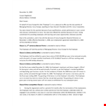 Job Promotion Letter Example example document template