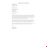 Simple Resignation Letter One Month Notice example document template 