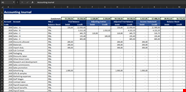 Accounting Journal Excel Template