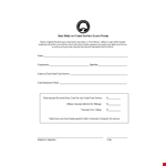 Jury Duty Service - Know Your Amount and Responsibilities example document template