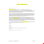 Conditional Job Offer Letter example document template