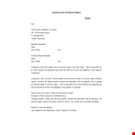 Printable Letter Of Guarantee Template for Employer | Domestic Use example document template 