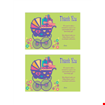 Thank You Card Template - Edit & Print in Minutes example document template