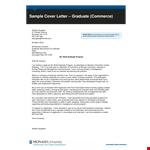 Example Of Recent Graduate Cover Letter example document template