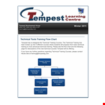 Technical Training Flow Chart Template example document template