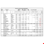 Project Expense Report In Excel example document template