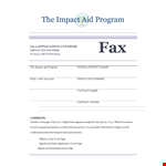 Get Noticed with Our Professional Fax Cover Program | Impact Guaranteed example document template