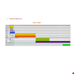 Pert Chart Template - Create Efficient Project Plans with Ease example document template