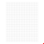 Large Graph Paper for Data Visualization and Sketching - Free Printable Templates example document template