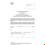 Compelling Letter of Interest Template example document template