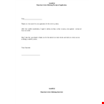 Grant Application example document template