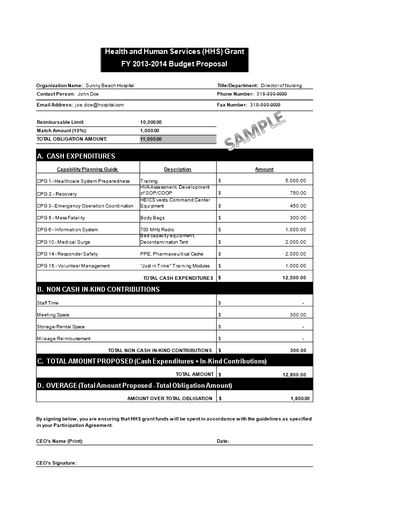 hospital-operating-budget-template-manage-finances-secure-grants