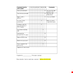 Comment Card Template example document template 