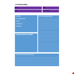 Cornell Notes Template - Organize Your Notes Effectively | Free Download example document template