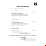 Efficient Petty Cash Log Management: Purchase and Reimbursement example document template