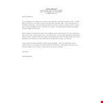 Student Summer Job Application Letter example document template