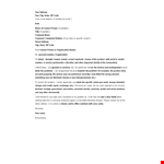 Formal Complaint Letter Sample example document template 