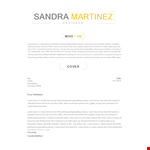 Designer Resume Template Cover Letter Letter example document template