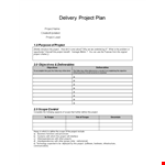 Streamline Your Project Planning Process with Our Template example document template