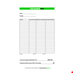 Get Out of Debt Faster with Our Debt Snowball Spreadsheet and Payment Plan example document template