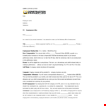 Construction Company Offer Letter example document template