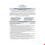 Experienced Corporate Sponsorship Sales Resume - Boost Your Career Today! example document template