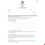 Settlement Agreement: A Comprehensive Guide for Parties in Court and Claimants example document template