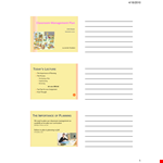 Effective Classroom Management Strategies: Developing a Philosophy and Plan example document template