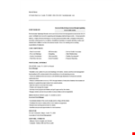 Event Manager Resume example document template