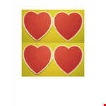 Heart Shape Template - Make Beautiful Crafts and Decorations example document template