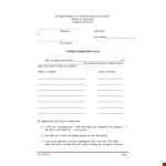 Create a Comprehensive Parenting Plan Template for Your Child example document template