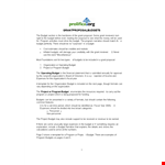 Grant Proposal Budget Template example document template