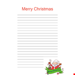 Printable Lined Paper Template - Free Download | Merry example document template