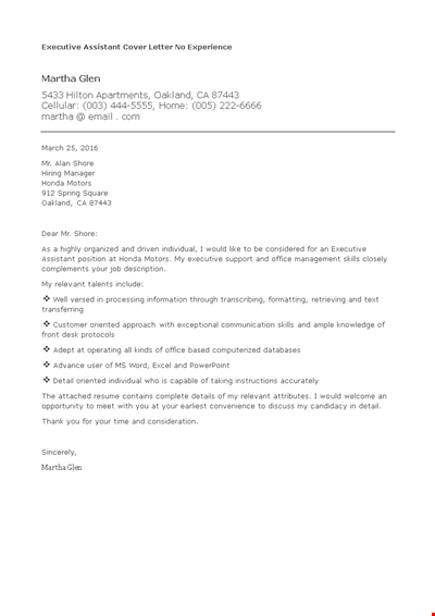 Positive Recommendation Letter Example