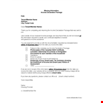 Income Verification Letter for Insert Members - Income Verification Letter Package example document template 