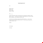 Resignation Letter Format For Better Opportunity example document template