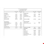 Financial Investment example document template