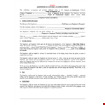 Contract Amendment: What Employers and Employees Should Know example document template