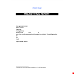 Cover Page Template for Project Research in Public Sciences: Involve example document template