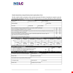 Retail Sales Job Application Form example document template