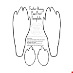 Cfotbeasterbunnypawprinttemplateboth example document template