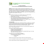 Case Study Template for Farmers: Maximizing Fields, Pastures, and Forage example document template
