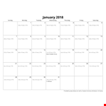 Yearly Calendar Template example document template