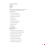 Financial Accounting Manager Resume example document template 