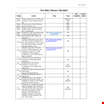 Onboard Your New Hire with Our Comprehensive Office-Level Checklist"|60 example document template