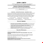 International Business Consultant Resume example document template