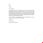 Confirming Interview: Acceptance Email Template example document template 