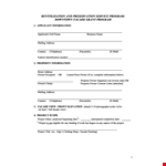 Facade Grant Application Form example document template