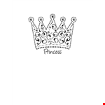 Crown Template - Create Royalty with Our Printable Crown Templates example document template