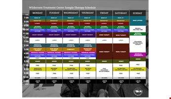 general-therapy-schedule-sample